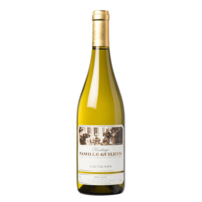 Bottle of Chateau Guilhem Sauvignon Blanc bottle