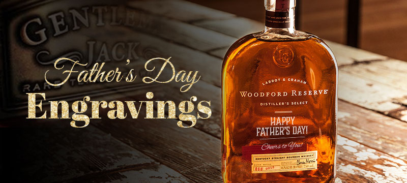 Bottle of Woodford Reserve Engraved