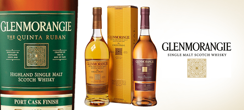 3 bottles of Glenmorangie Scotch Whisky